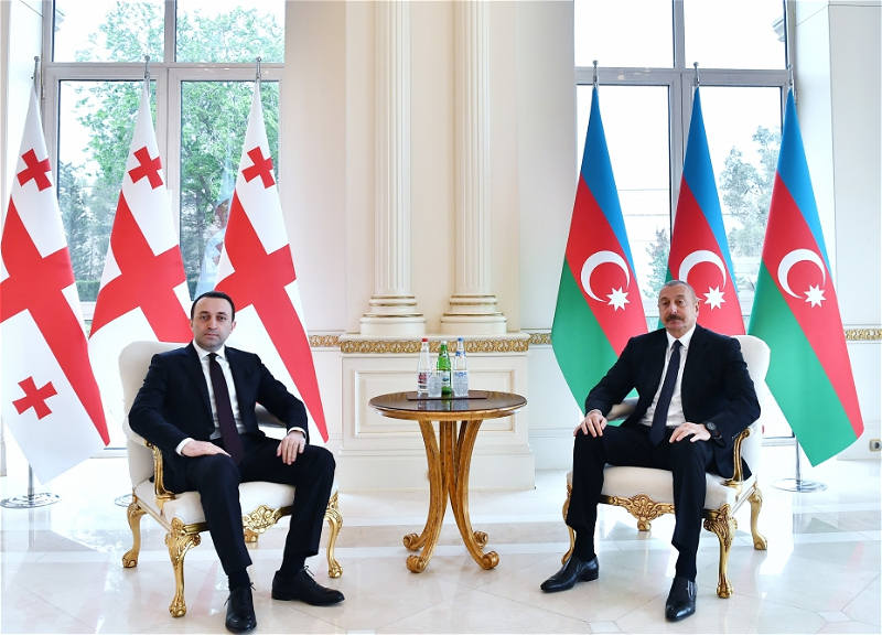 Гарибашвили: Грузия полна решимости продолжать совместную реализацию проектов, которые укрепят отношения с Азербайджаном