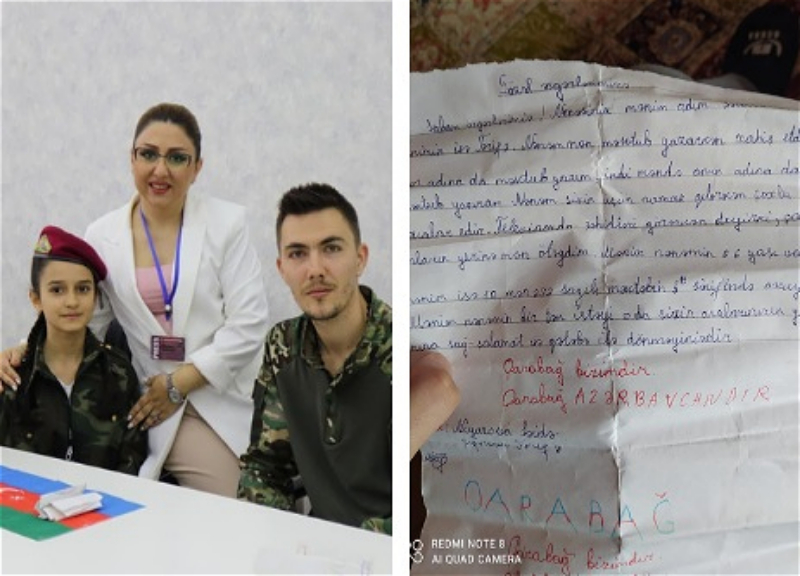 «Письмо солдату»: Эльхан Джавадов о том, как маленькая девочка помогла ему пережить войну – ФОТО – ВИДЕО