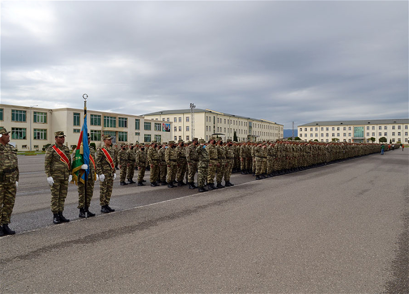 В Азербайджанской Армии состоялась церемония принятия Военной присяги - ФОТО - ВИДЕО