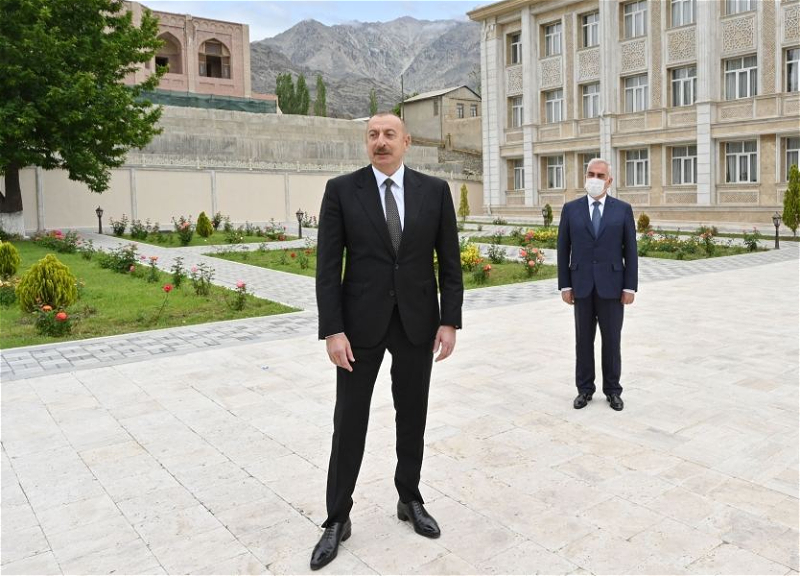 Ильхам Алиев: Обеспечение питьевой водой Нахчывани составит 100 процентов