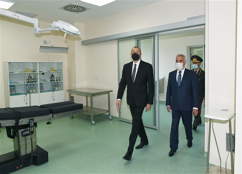 İlham Əliyev Naxçıvan Qarnizonu Mərkəzi Hospitalının açılışında iştirak edib – FOTO – YENİLƏNİB