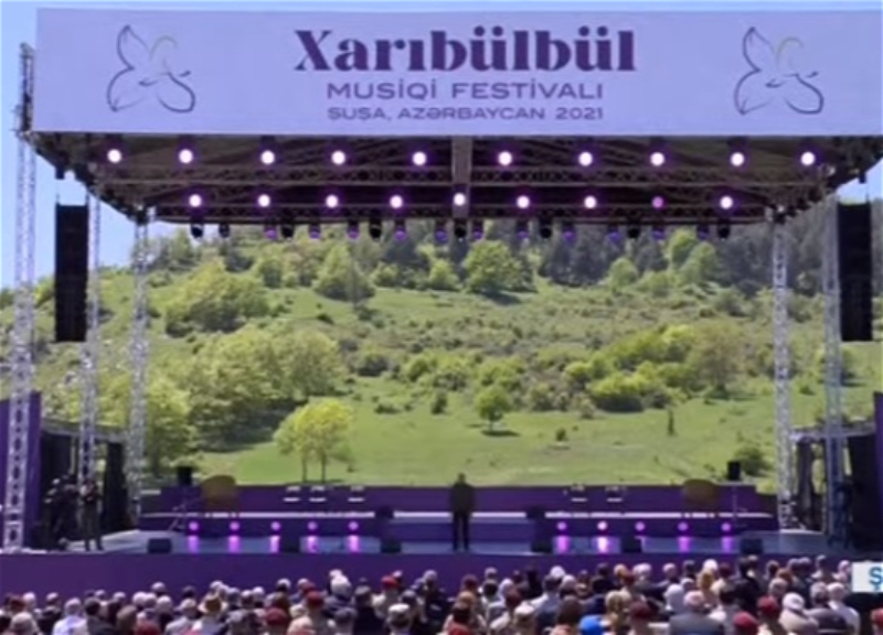 Şuşada “Xarıbülbül” musiqi festivalı başlayıb - CANLI