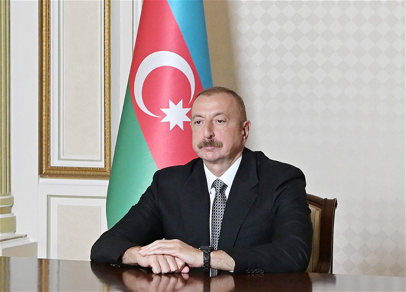 Президент Азербайджана: «Отечественная война еще раз показала, что все народы в Азербайджане живут в условиях дружбы, братства и солидарности»