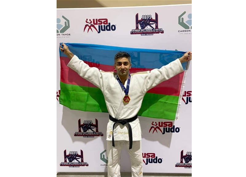 Азербайджанец стал чемпионом США по дзюдо - ФОТО