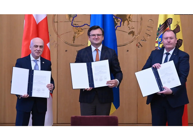 Грузия, Молдова и Украина подписали меморандум о работе по интеграции в ЕС