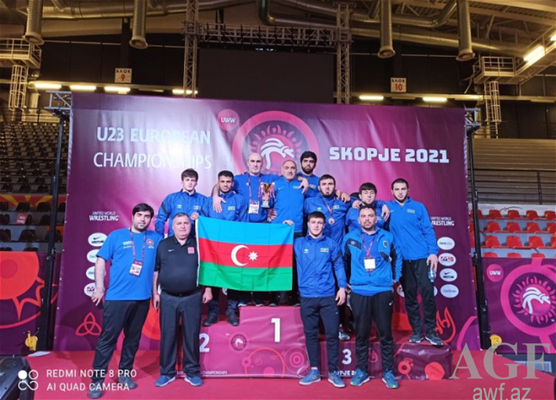Азербайджанские «вольники» завоевали семь медалей на чемпионате Европы по борьбе