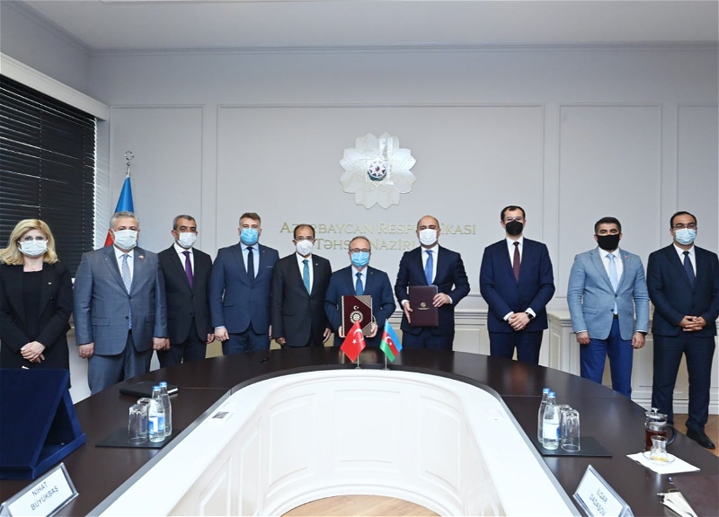 В Баку прошла встреча министра образования с делегацией Турецкой Республики - ФОТО