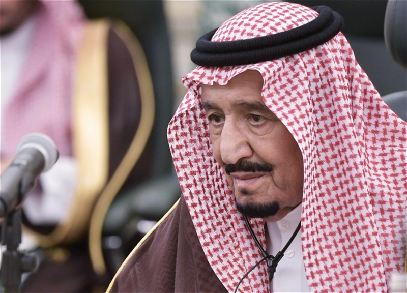 Король Саудовской Аравии поздравил Ильхама Алиева с Днем Республики