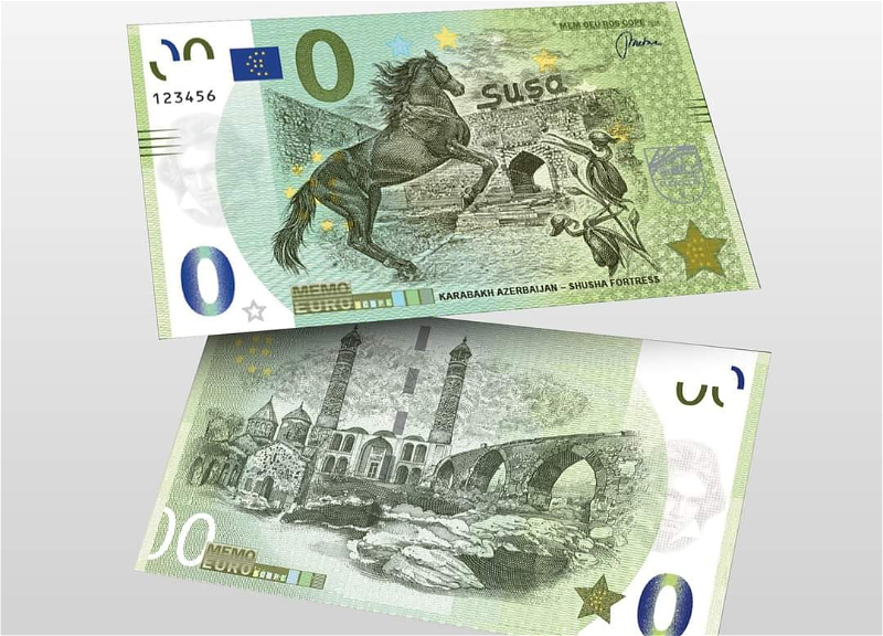 «Shusha Fortress»: в продажу поступили сувенирные банкноты, посвященные победе в Отечественной войне – ФОТО