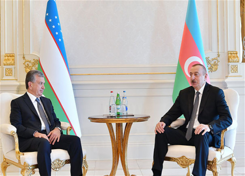 Şavkat Mirziyoyev Azərbaycan Prezidentini təbrik edib