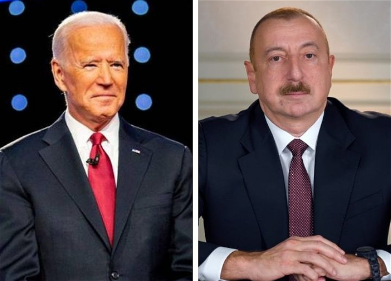 Президент США Джозеф Байден поздравил Президента Ильхама Алиева