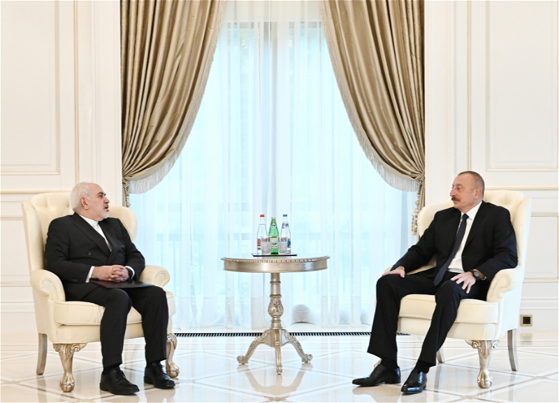 Президент Азербайджана принял главу МИД Ирана