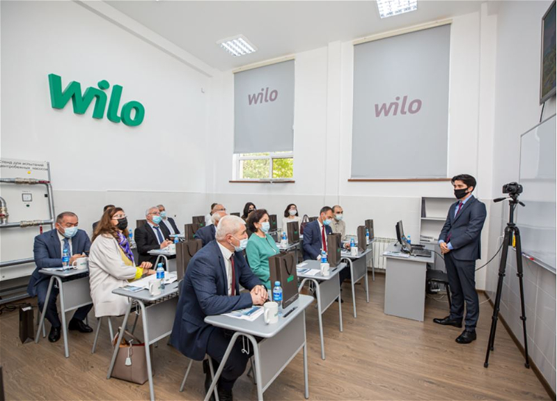 В Азербайджанском университете архитектуры и строительства открылся новый лабораторный кабинет WILO SE - ФОТО