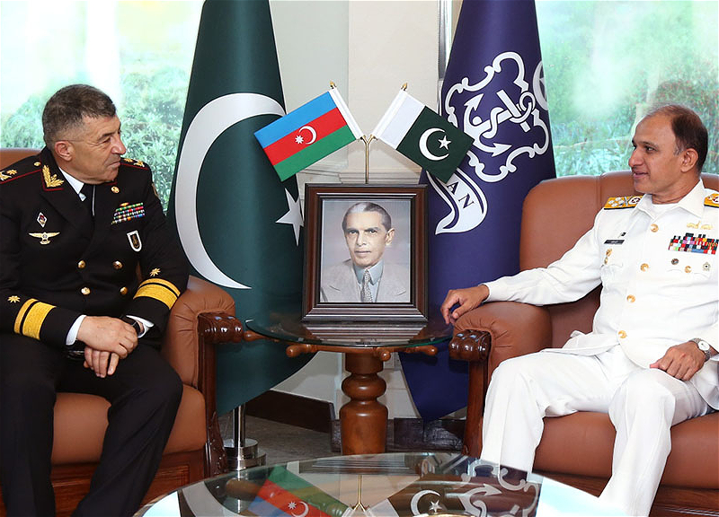 Командующий ВМС Пакистана поздравил Азербайджан с победой в Отечественной войне - ФОТО