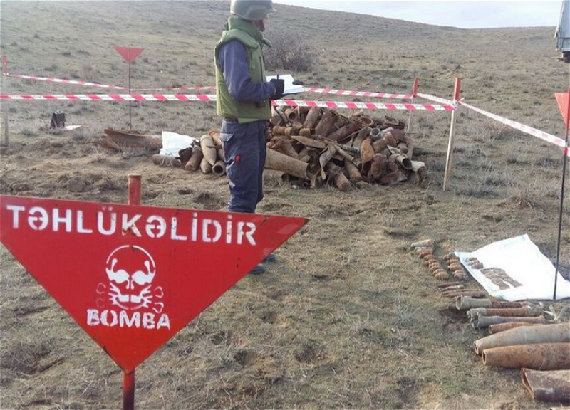 За 6 дней очищено от мин 111,6 гектаров освобождённой территории Азербайджана – КАРТА