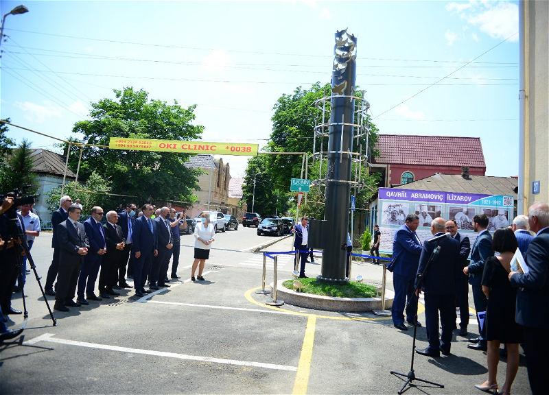 В Азербайджане открыли памятник аппарату Илизарова - ФОТО