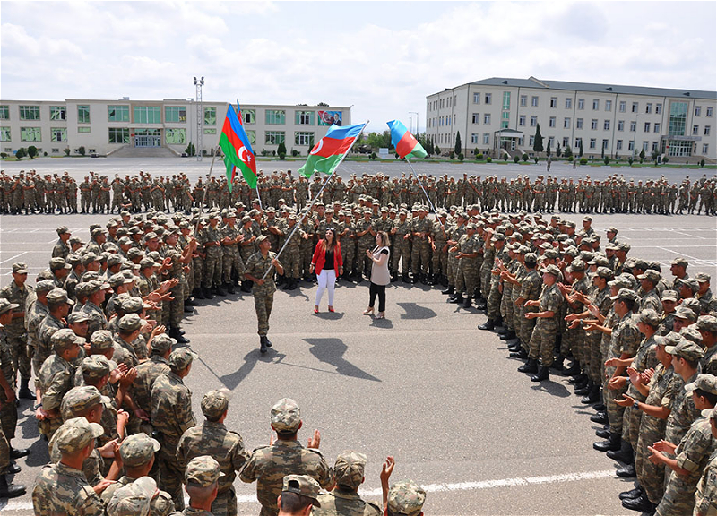 Азербайджанская армия провела мероприятия по случаю Дня национального спасения – ФОТО