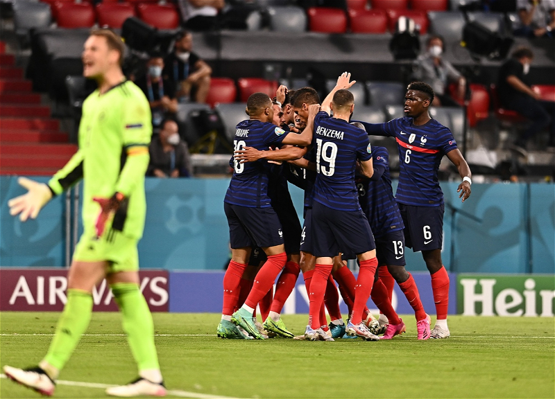 Сборная Франции обыграла Германию в матче группового этапа Евро-2020
