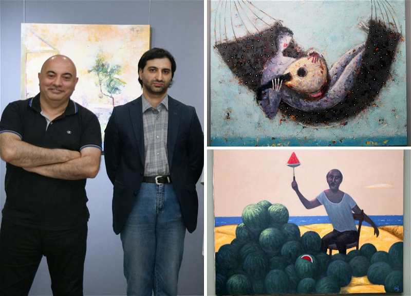 «Летнее наслаждение» азербайджанских художников: об атмосферной выставке в Баку - ФОТО