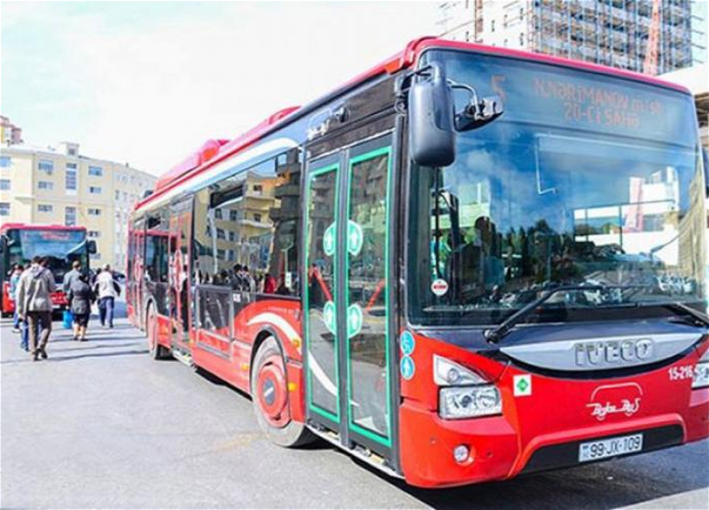 Объявлен график работы пассажирских автобусов в Баку в выходные дни
