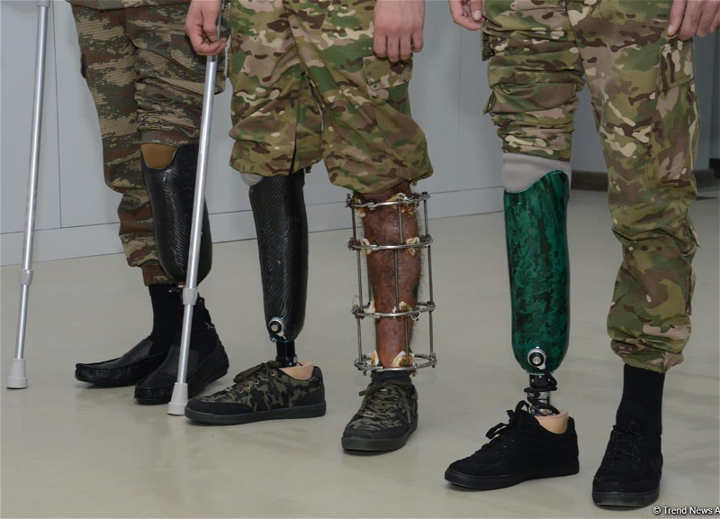 Daha 178 qazi müasir protezlərlə təmin olunacaq