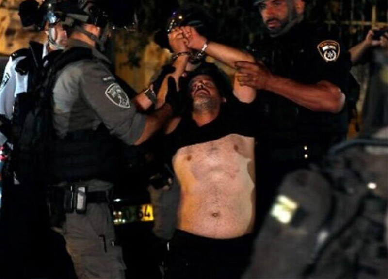 Qüdsdə İsrail polisi ilə toqquşmalarda 20 fələstinli yaralanıb