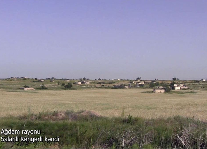 Ağdam rayonunun Salahlı Kəngərli kəndi - VİDEO