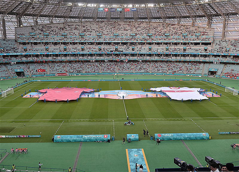 Бакинский олимпийский стадион среди самых посещаемых арен ЕВРО-2020
