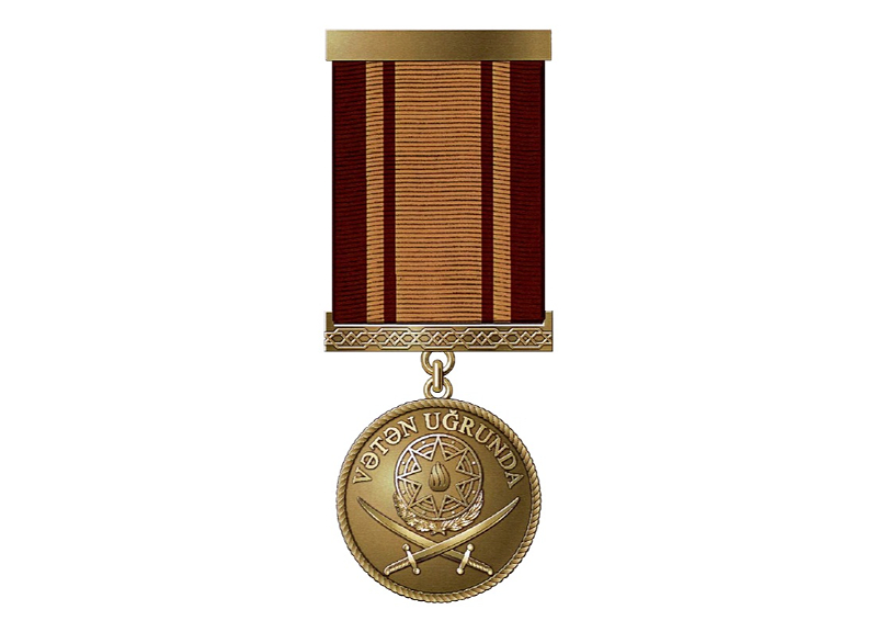 Bir qrup hərbçi “Vətən uğrunda” medalı ilə təltif edilib