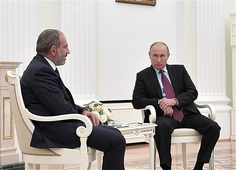 Владимир Путин поздравил Никола Пашиняна с победой его партии