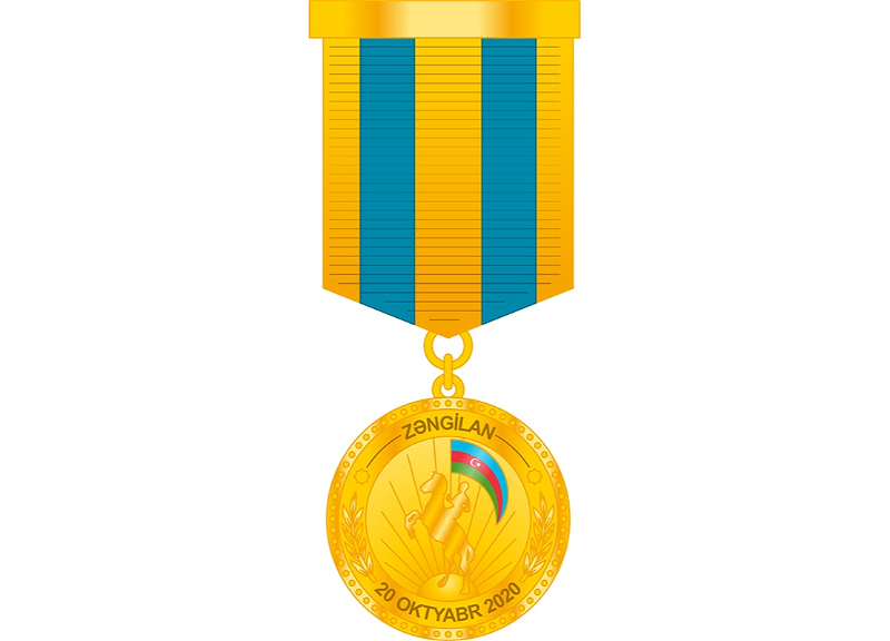 Bi qrup hərbçi “Zəngilanın azad olunmasına görə” medalı ilə təltif edildi - SİYAHI