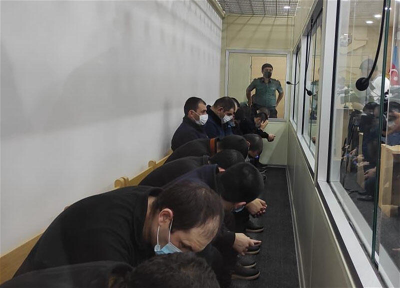 Terror-təxribat törədən ermənilərin məhkəməsində ittiham aktı elan edilib