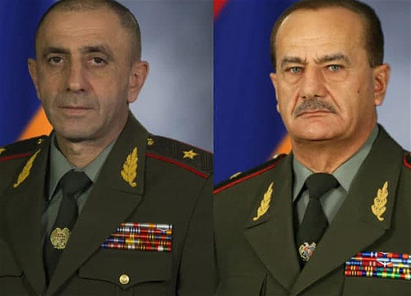 Ermənistanda daha iki general istefaya göndərildi
