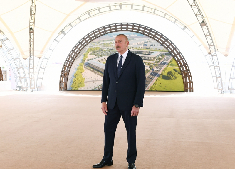 Ильхам Алиев объяснил, почему Свободная экономическая зона создается именно в Аляте