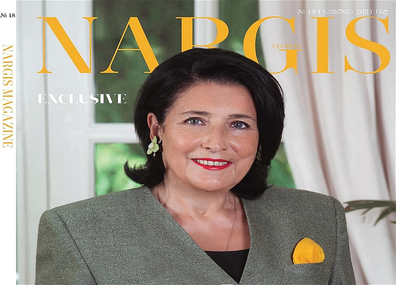Gürcüstan Prezidenti “Nargis” jurnalına müsahibə verib – VİDEO