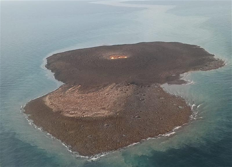 На месте извержения вулкана в Каспийском море ранее было нефтяное месторождение