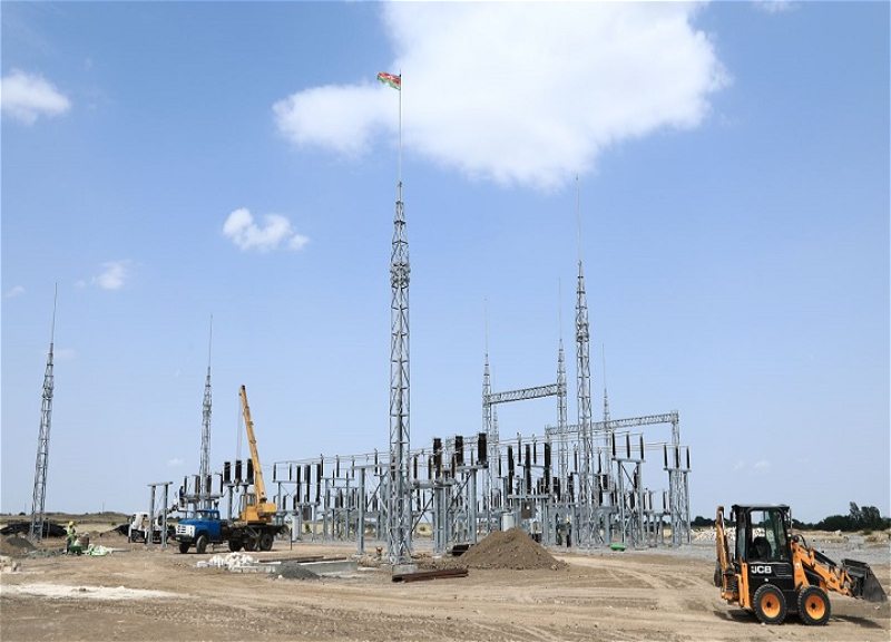 Ağdamda 2 elektrik yarımstansiyası tikilir – FOTO – VİDEO