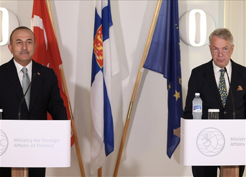 Главы МИД Турции и Финляндии обсудили отношения Анкары и ЕС, не обошли вниманием и Карабах