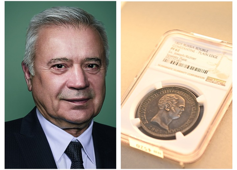 Вагит Алекперов купил монету стоимостью 2,6 млн долларов – ФОТО