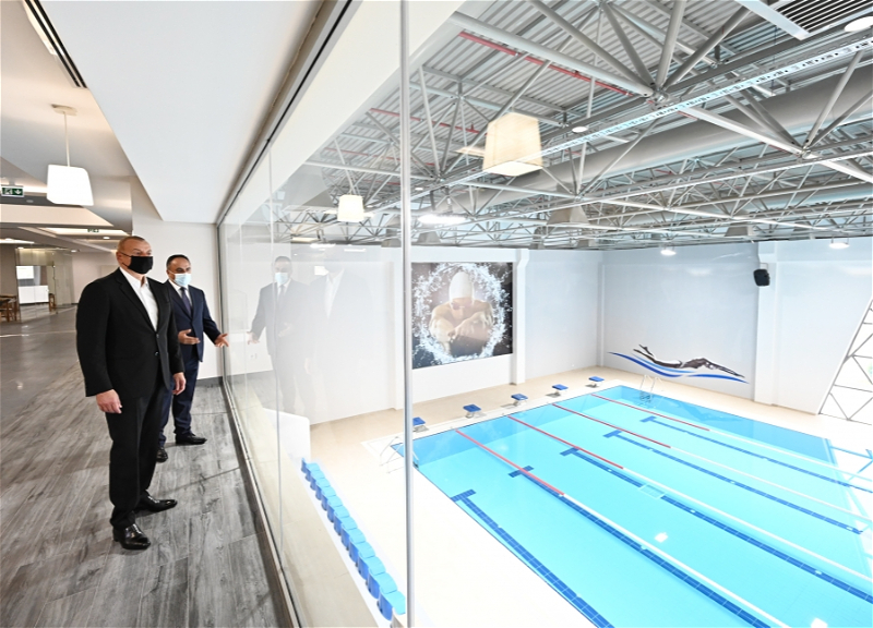 Ильхам Алиев принял участие в открытии Геранбойского Олимпийского спорткомплекса - ФОТО
