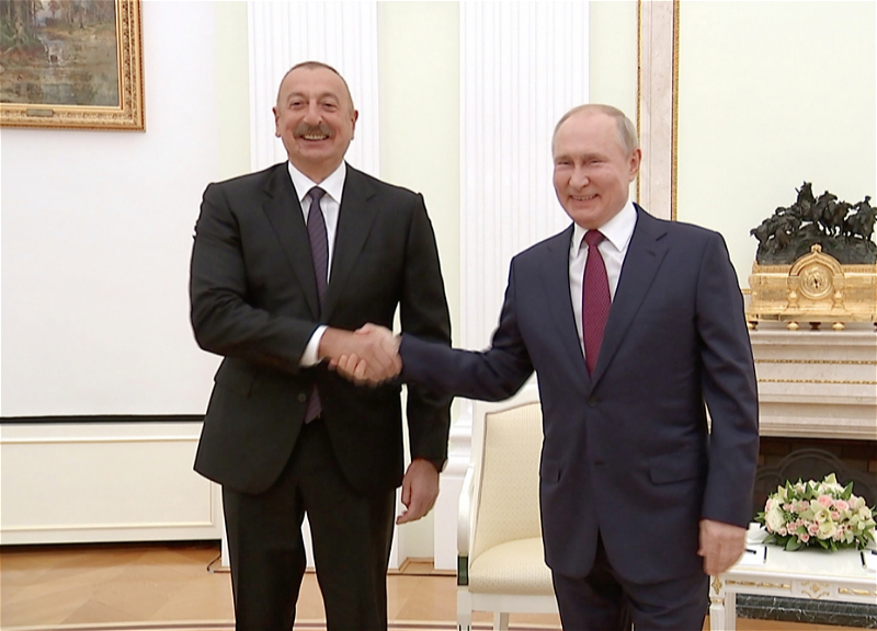 Ильхам Алиев о Владимире Путине: «Мы политики, которые верим друг другу»