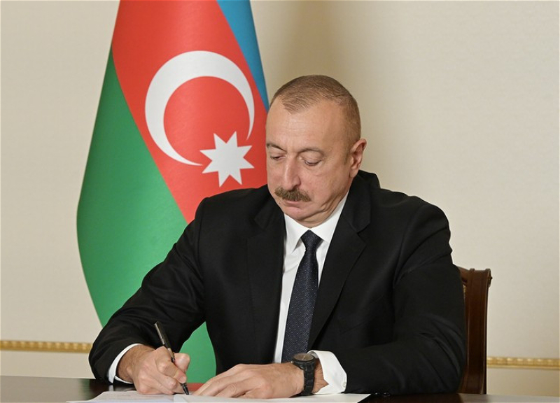 Ильхам Алиев подписал Распоряжение о строительстве в Дашкесане новой общеобразовательной школы