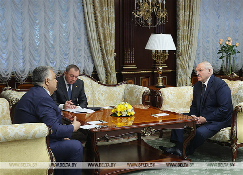 Лукашенко поблагодарил Азербайджан за поставки нефти: «Вы не прогнулись под давлением Запада. Вы держите слово» - ФОТО