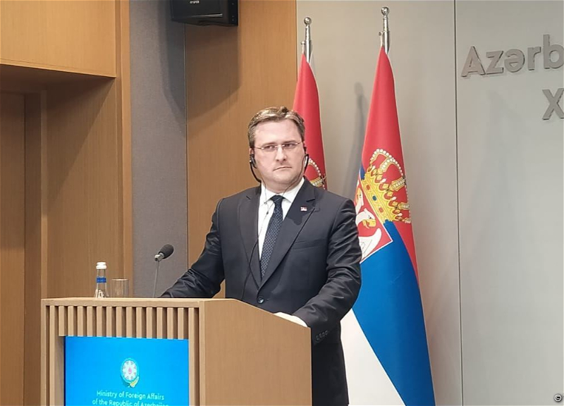 МИД: Сербия уделяет особое внимание сотрудничеству с Азербайджаном