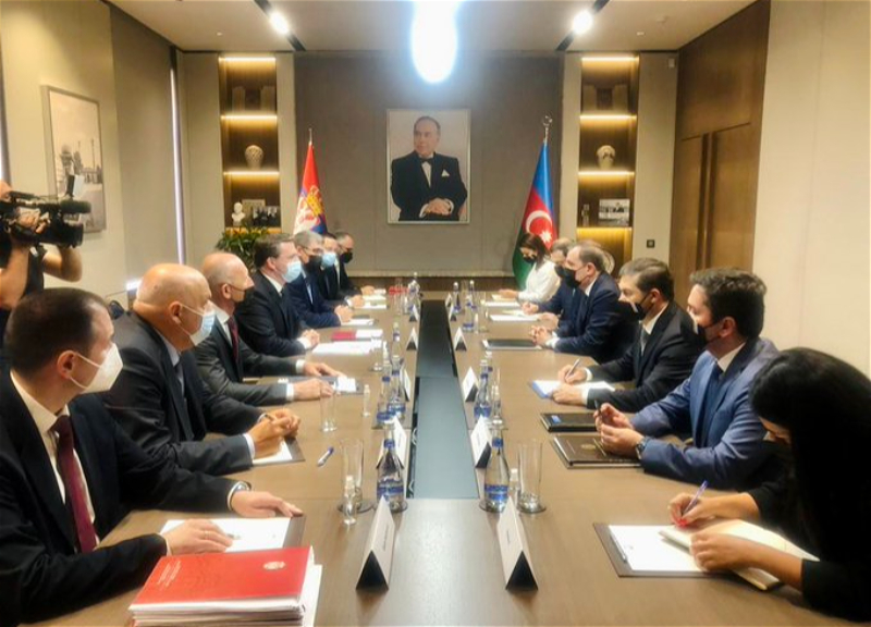 В Баку проходит встреча глав МИД Азербайджана и Сербии - ФОТО
