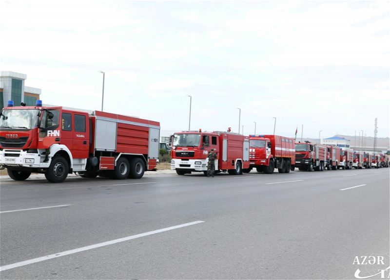 По поручению Президента Азербайджана в Турцию отправлена вторая группа сотрудников противопожарных сил МЧС - ФОТО