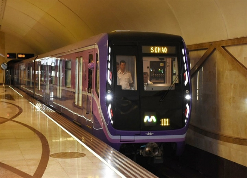 Bakı metrosunda yeni qatarlar xəttə buraxılıb – FOTO