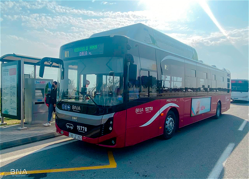 В Баку временно изменится схема движения двух автобусных маршрутов – ФОТО