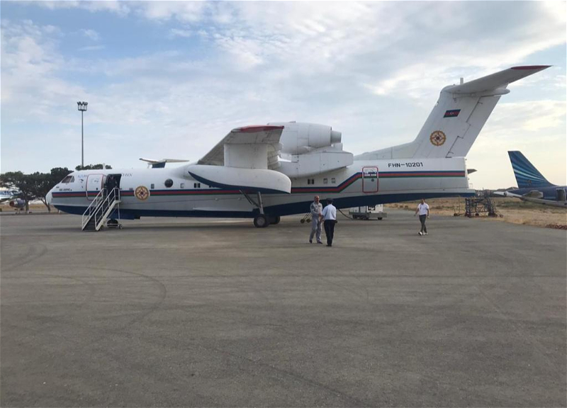 Азербайджанский самолет-амфибия отправлен в Турцию - ФОТО - ВИДЕО