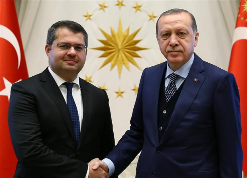 Эрдоган принял Хазара Ибрагима, завершившего дипломатическую миссию в Турции